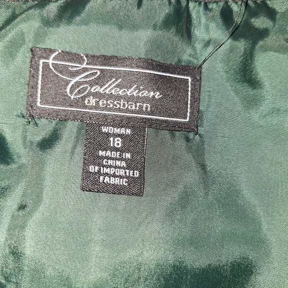 Dressbarn Collection Deep Green Dress - Picture 8 of 8